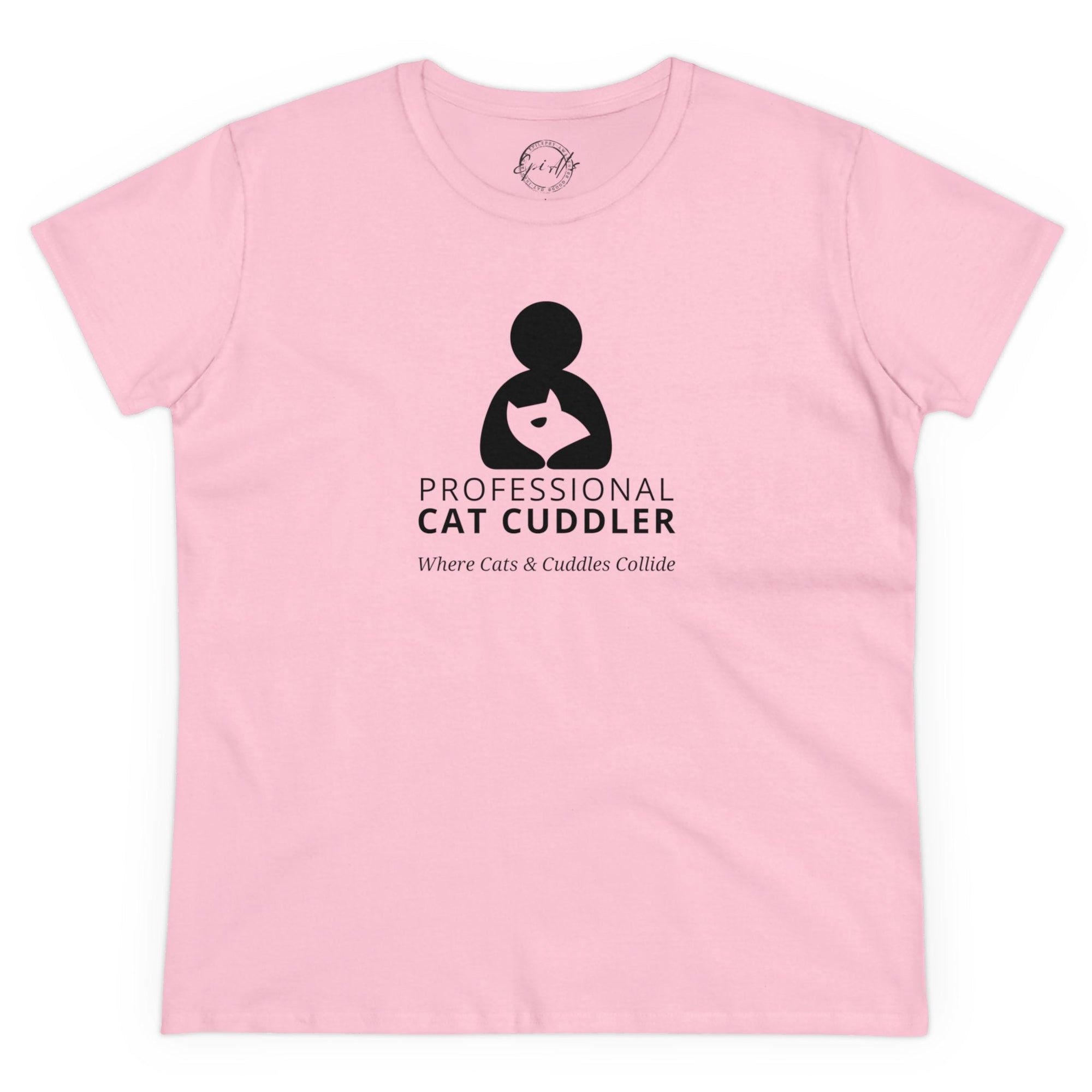 Professional Cat Cuddler Women's Midweight Cotton Tee - T - Shirt - Epileptic Al’s Shop