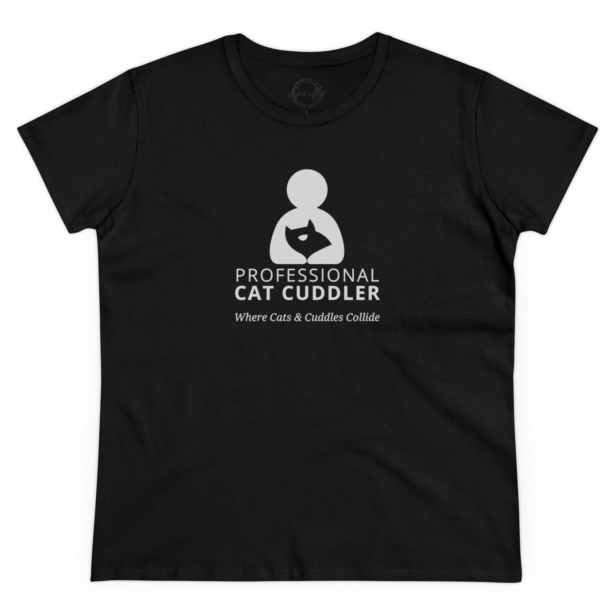 Professional Cat Cuddler Women's Midweight Cotton Tee - T - Shirt - Epileptic Al’s Shop