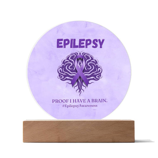 Proof I Have a Brain Plaque - Plaques - Epileptic Al’s Shop