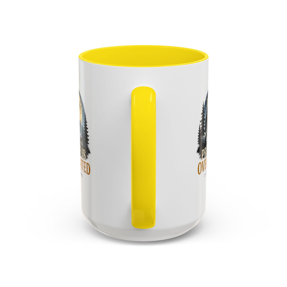 Proof Is Overrated Sasquatch & Black Cat Accent Mug - Drinkware, Coffee Mugs - EpiAl's Shop