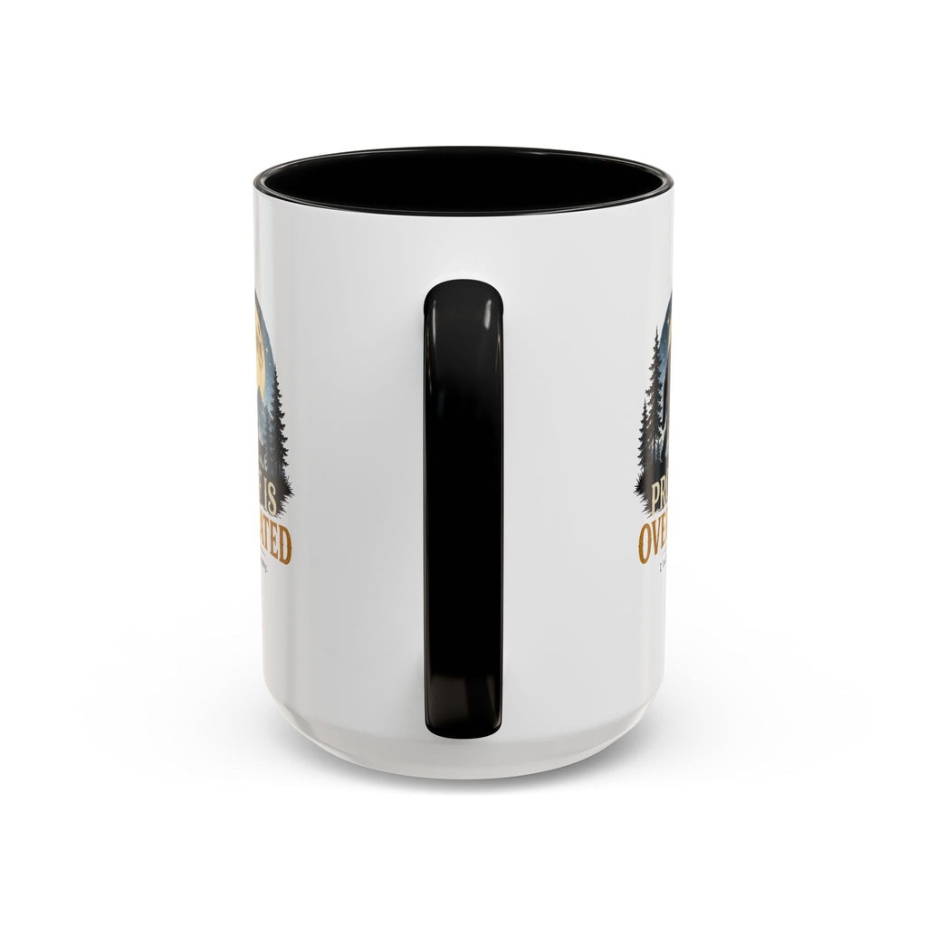 Proof Is Overrated Sasquatch & Black Cat Accent Mug - Drinkware, Coffee Mugs - EpiAl's Shop
