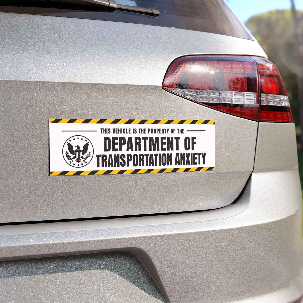 Property of the Department of Transportation Anxiety Car Magnet - Magnets, Indoor & Outdoor - EpiAl's Shop