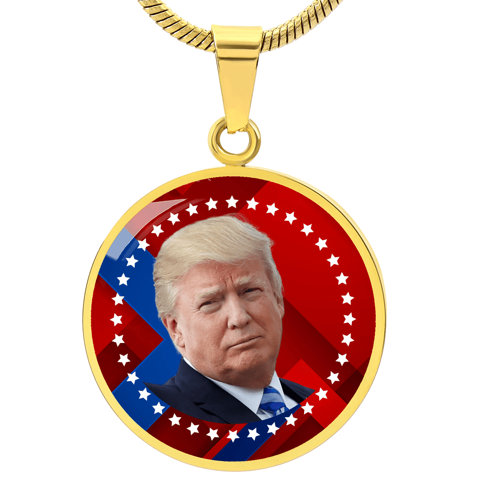Proud Donald Trump Supporter Necklace - Jewelry, Necklaces - EpiAl's Shop