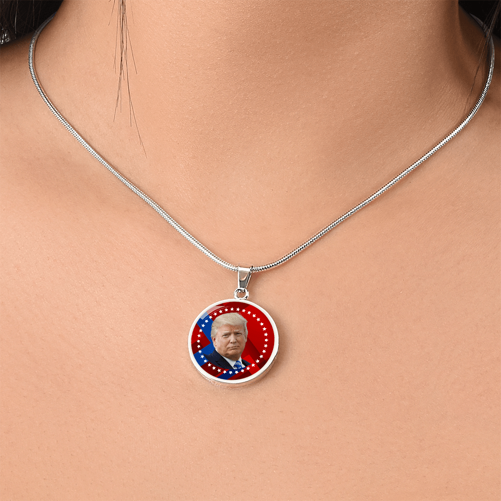 Proud Donald Trump Supporter Necklace - Jewelry, Necklaces - EpiAl's Shop