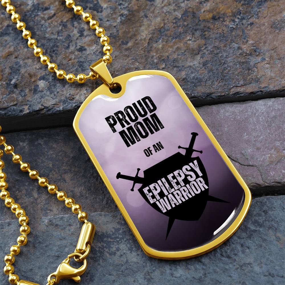Proud Mom Dog Tag Necklace - Jewelry - EpiAl's Shop