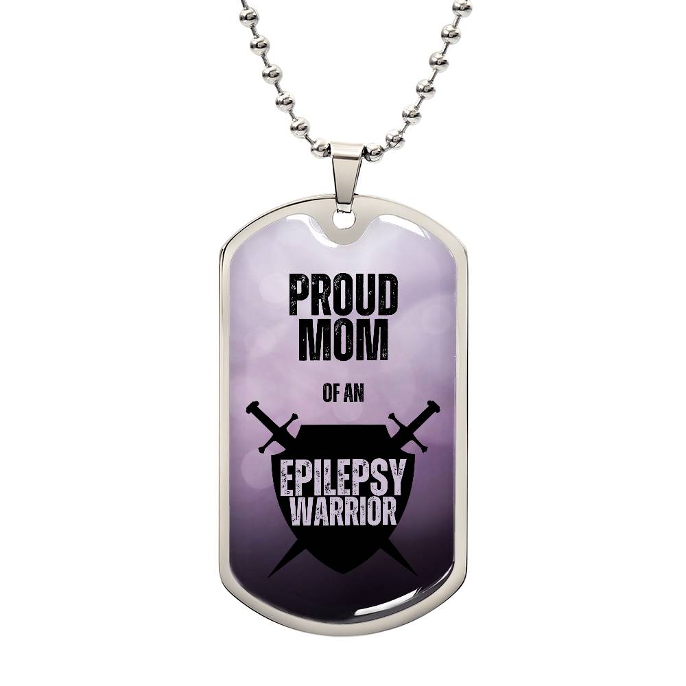 Proud Mom Dog Tag Necklace - Jewelry - EpiAl's Shop