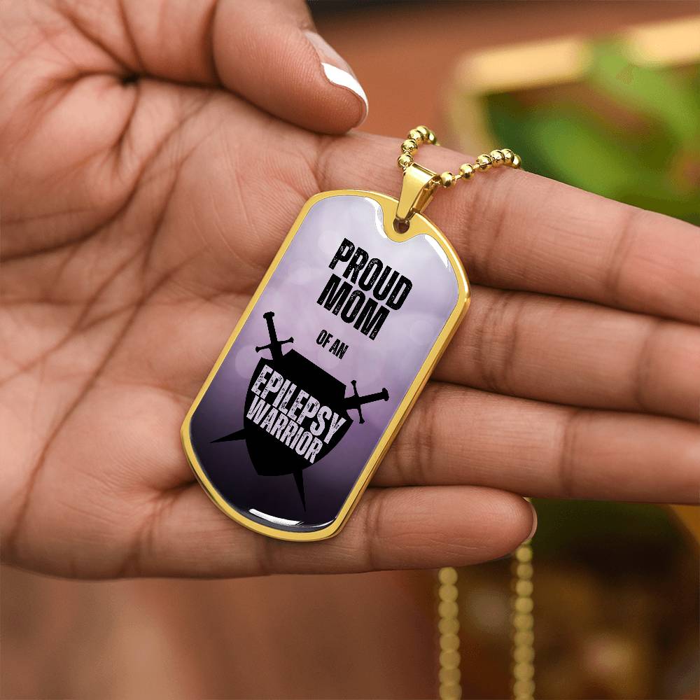 Proud Mom Dog Tag Necklace - Jewelry - EpiAl's Shop