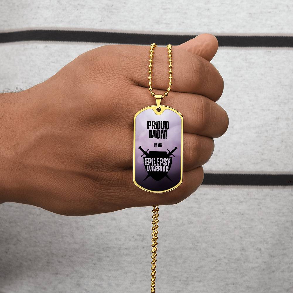 Proud Mom Dog Tag Necklace - Jewelry - EpiAl's Shop