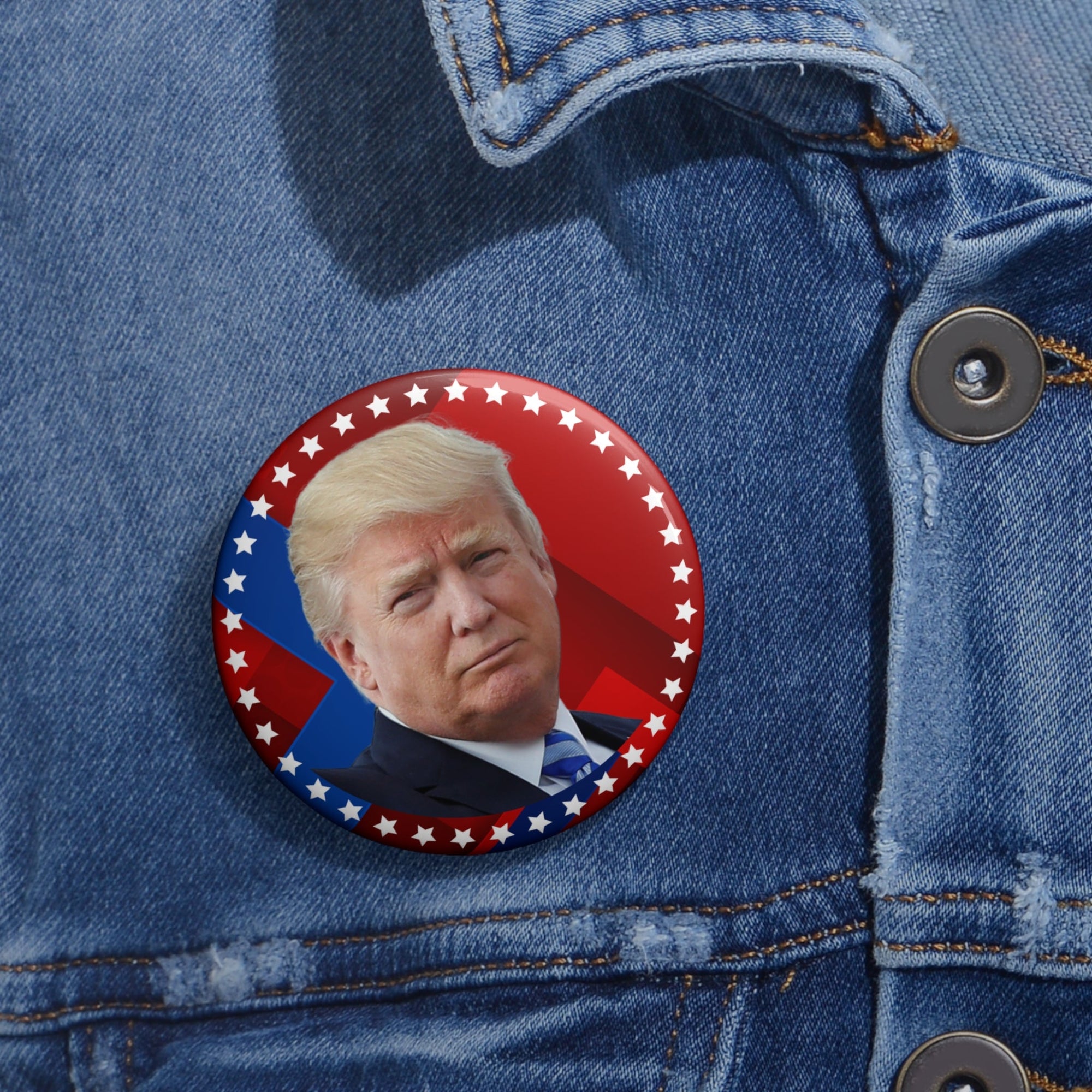 Proud Trump Supporter Pin Buttons - Collectibles, Pinback Buttons - EpiAl's Shop