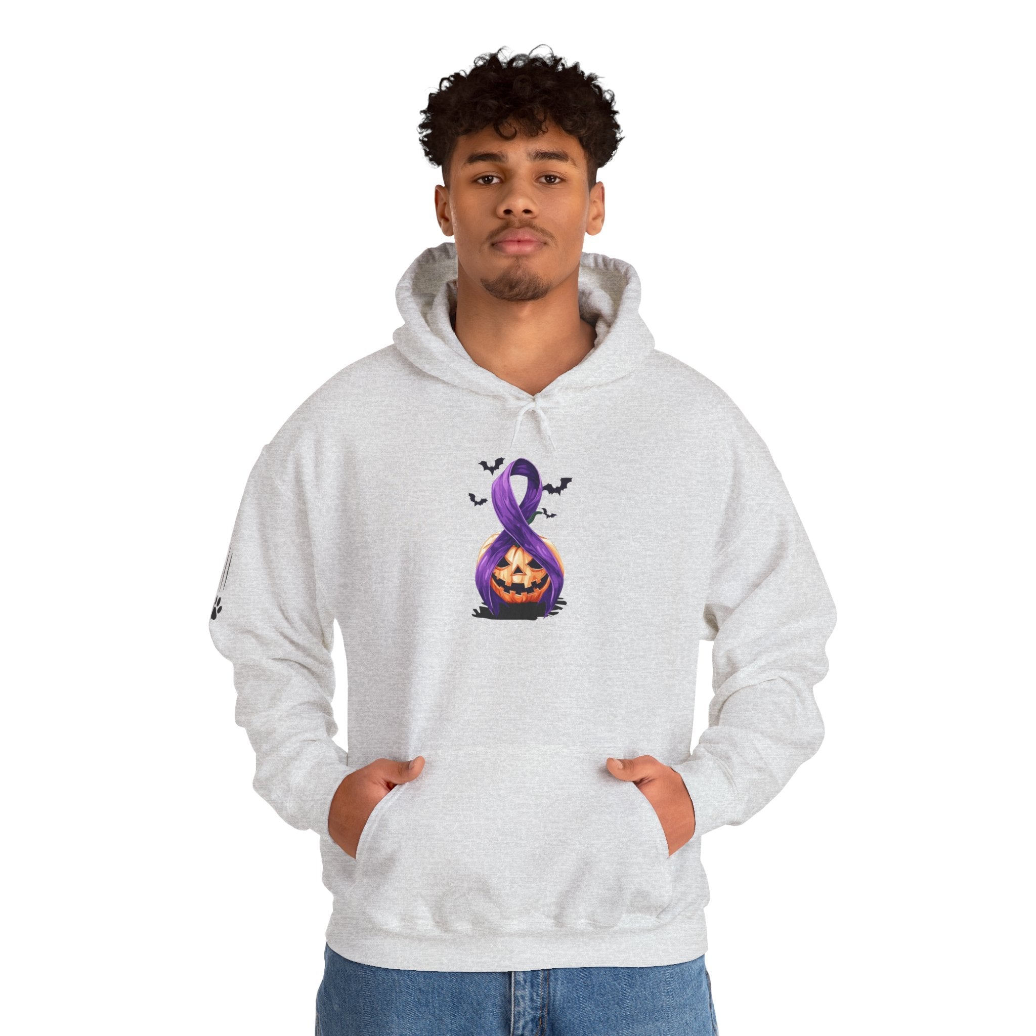 Pumpkins & Purple Ribbons Hoodie - Clothing, Hoodies - EpiAl's Shop