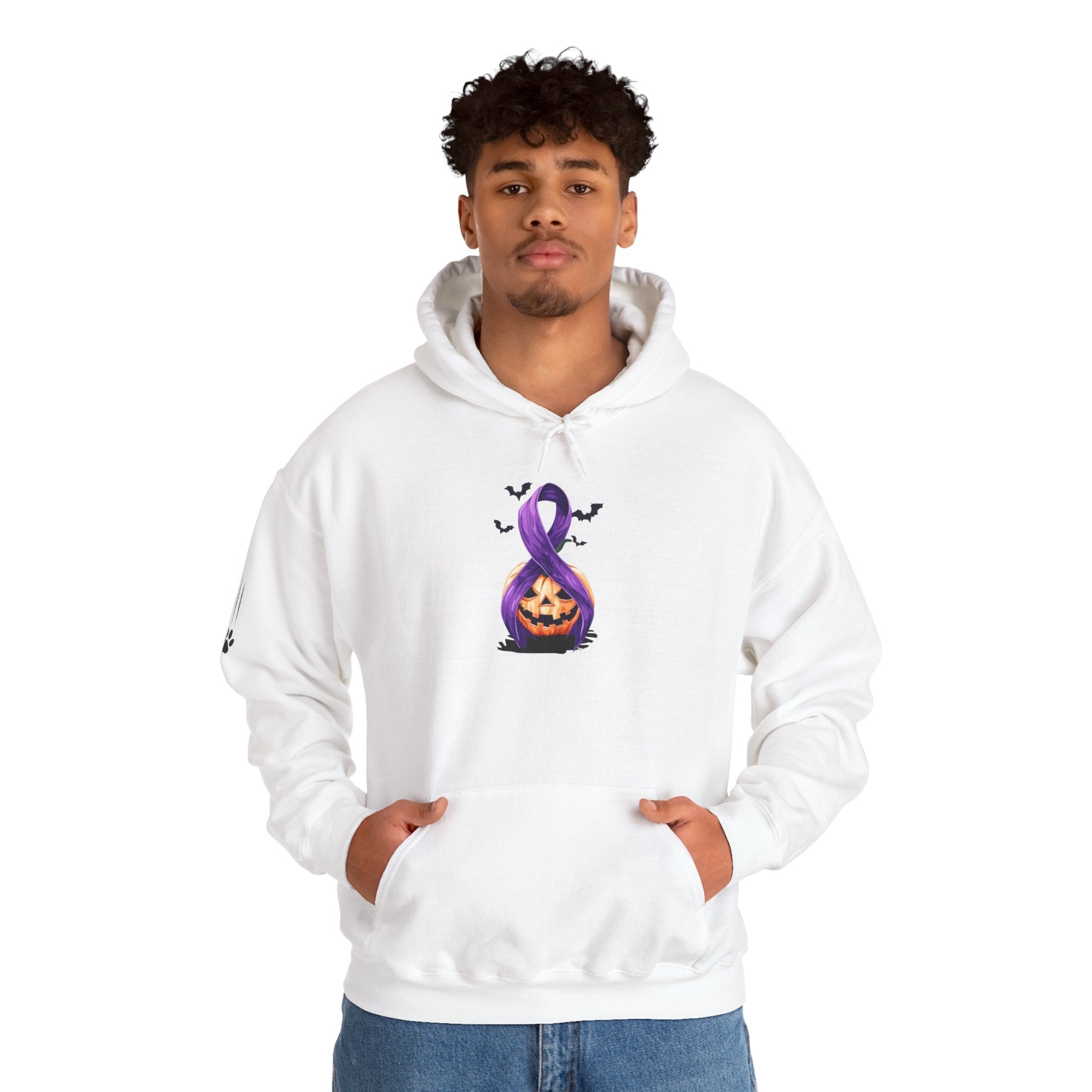 Pumpkins & Purple Ribbons Hoodie - Clothing, Hoodies - EpiAl's Shop