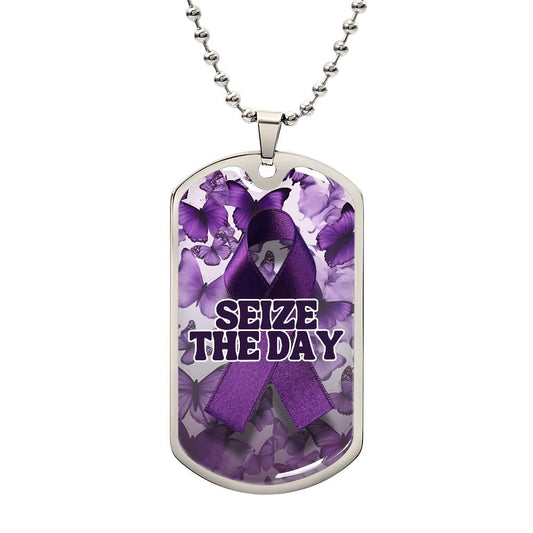 Purple Butterflies Necklace - Jewelry - Epileptic Al’s Shop