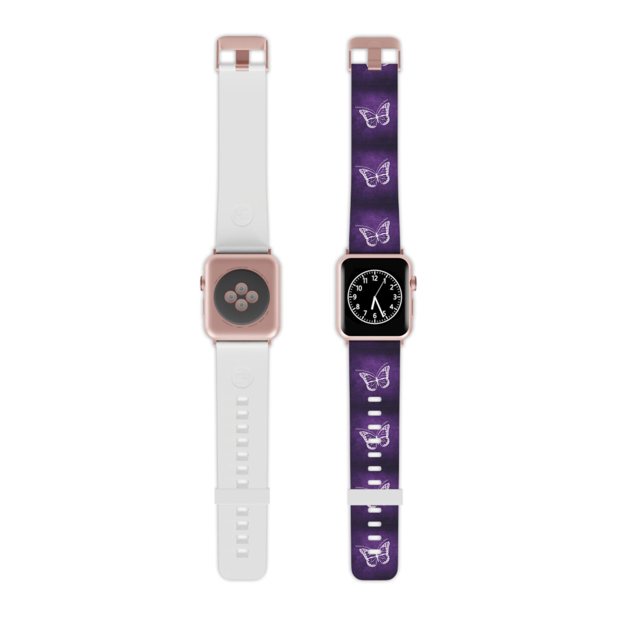 Purple Butterfly Apple Watch Band for Epilepsy Awareness - Jewelry, Watch Bands - EpiAl's Shop