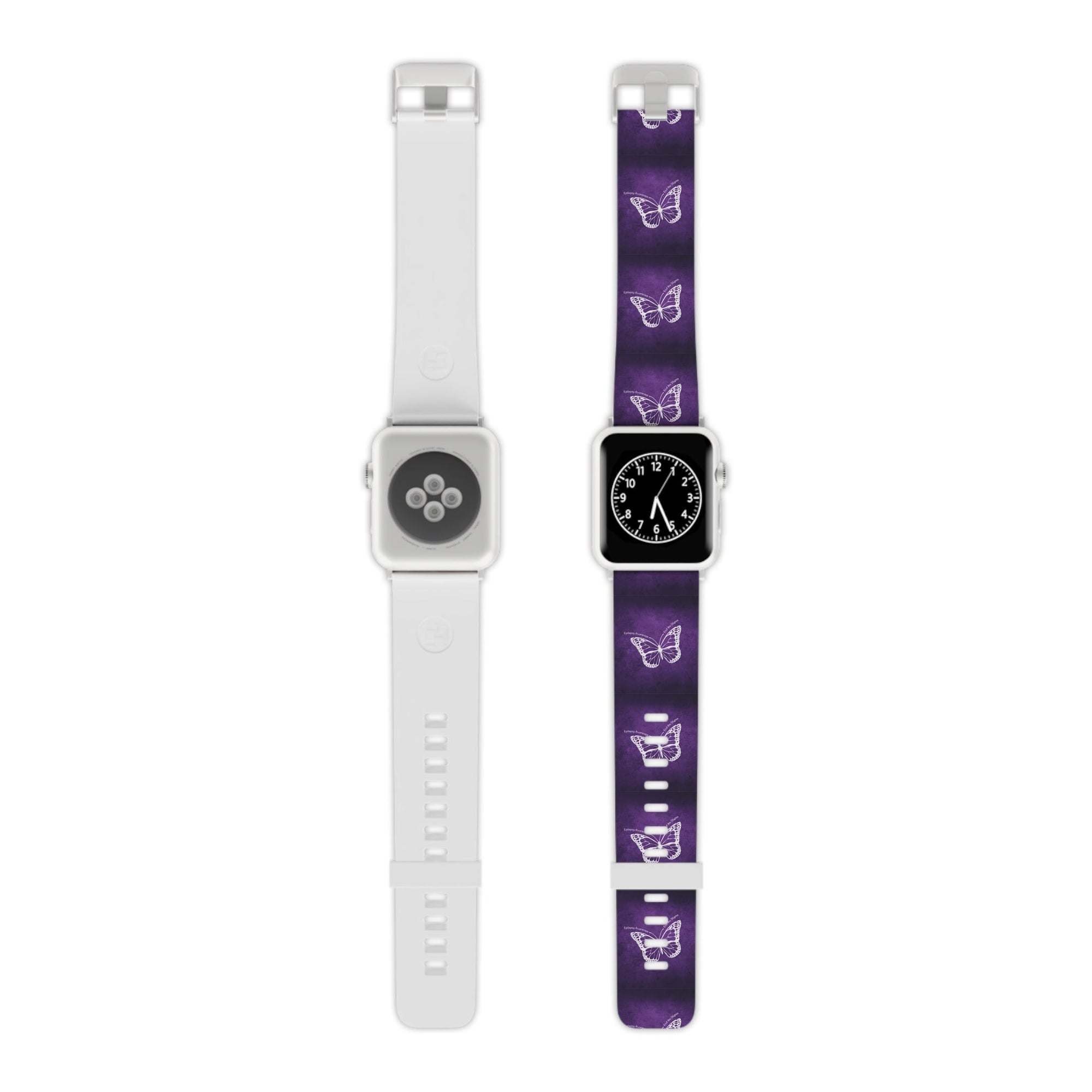 Purple Butterfly Apple Watch Band for Epilepsy Awareness - Jewelry, Watch Bands - EpiAl's Shop