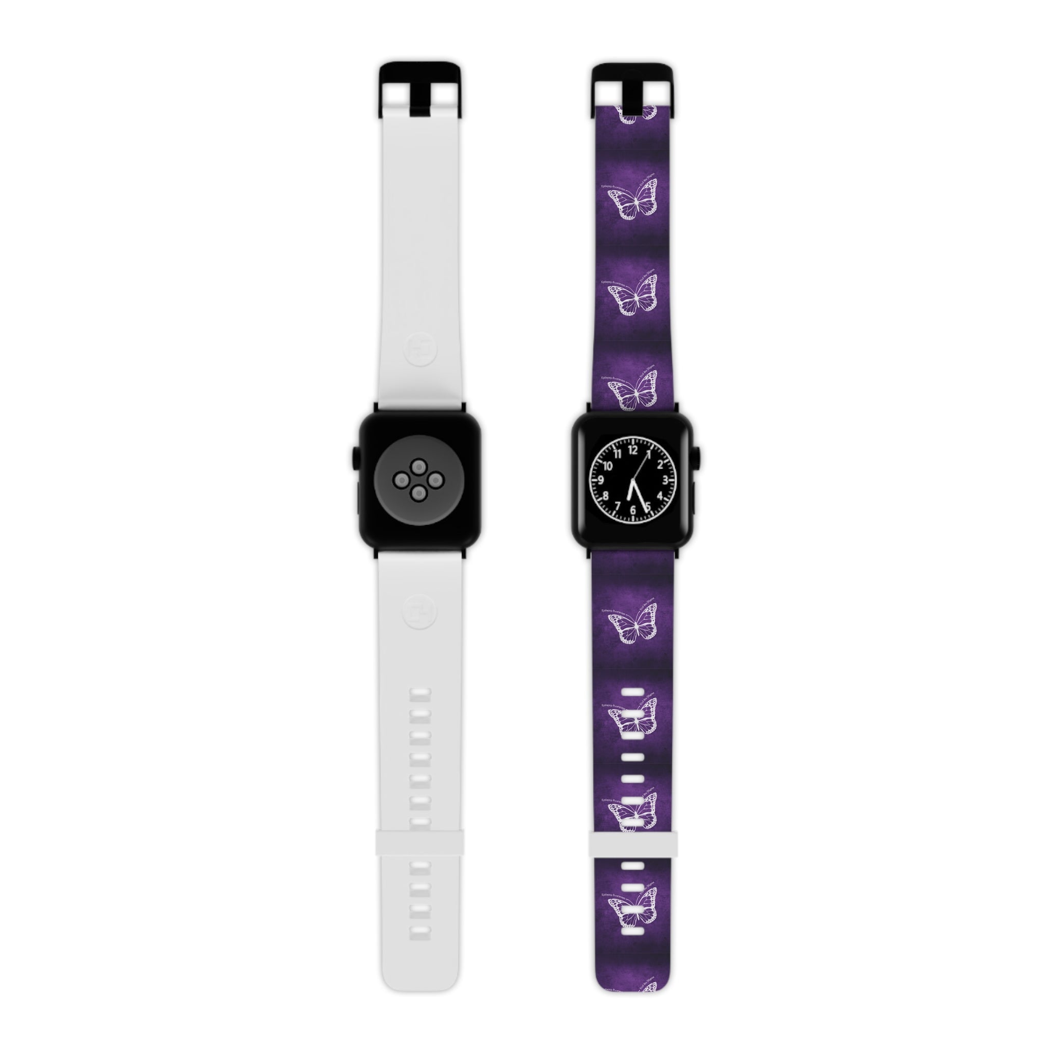 Purple Butterfly Apple Watch Band for Epilepsy Awareness - Jewelry, Watch Bands - EpiAl's Shop