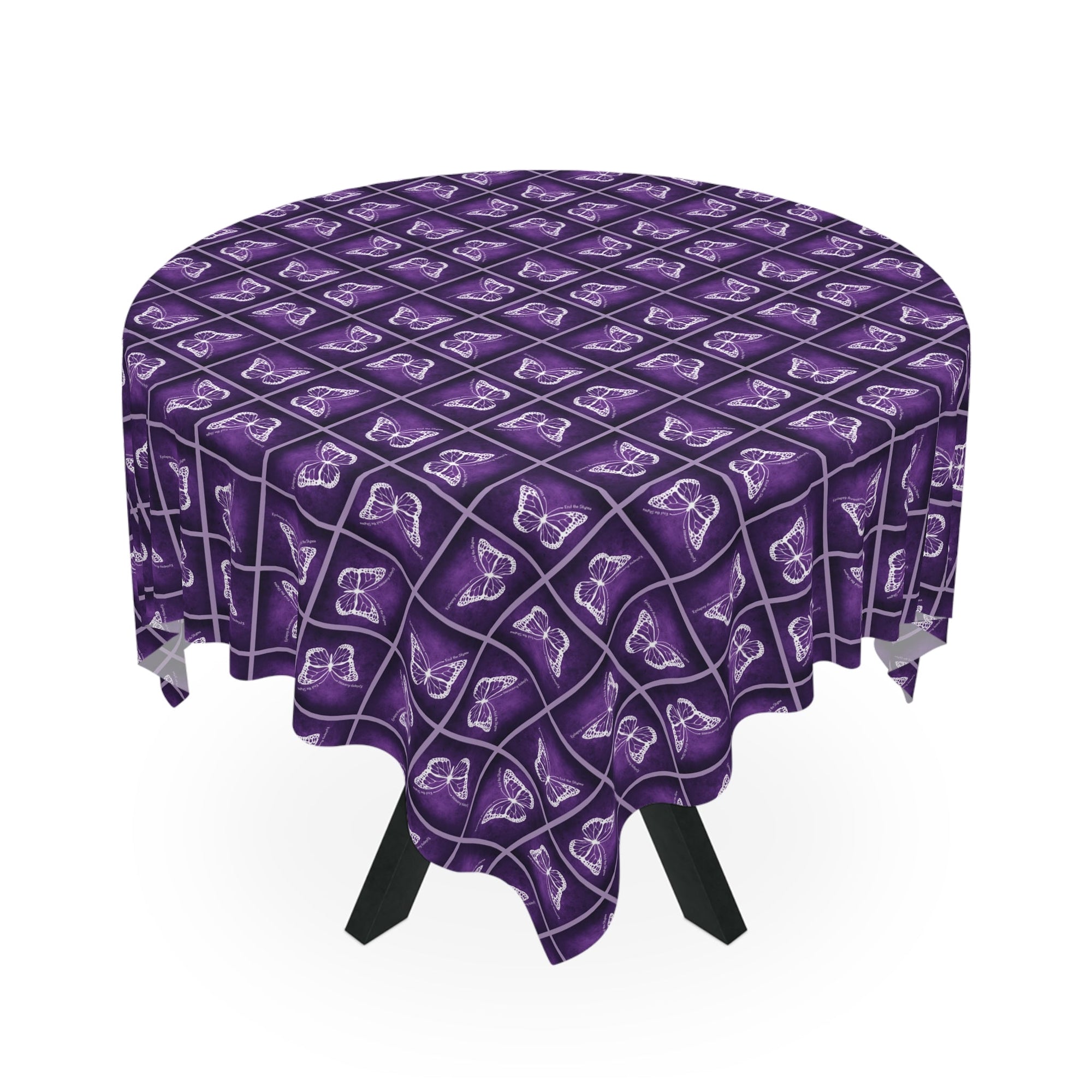 Purple Butterfly Design Purple Tablecloth - Decor, Dining, Table Decor - EpiAl's Shop