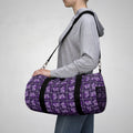 Purple Butterfly Pattern Duffel Bag - Bags, Duffel - EpiAl's Shop