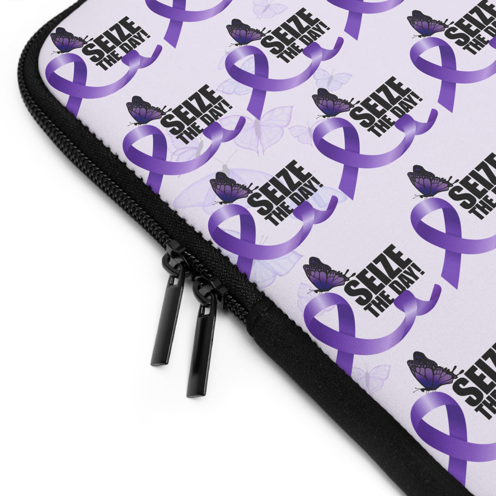 Purple Epilepsy Awareness Laptop Sleeve - Accessories, Tech, Laptop Sleeves - EpiAl's Shop