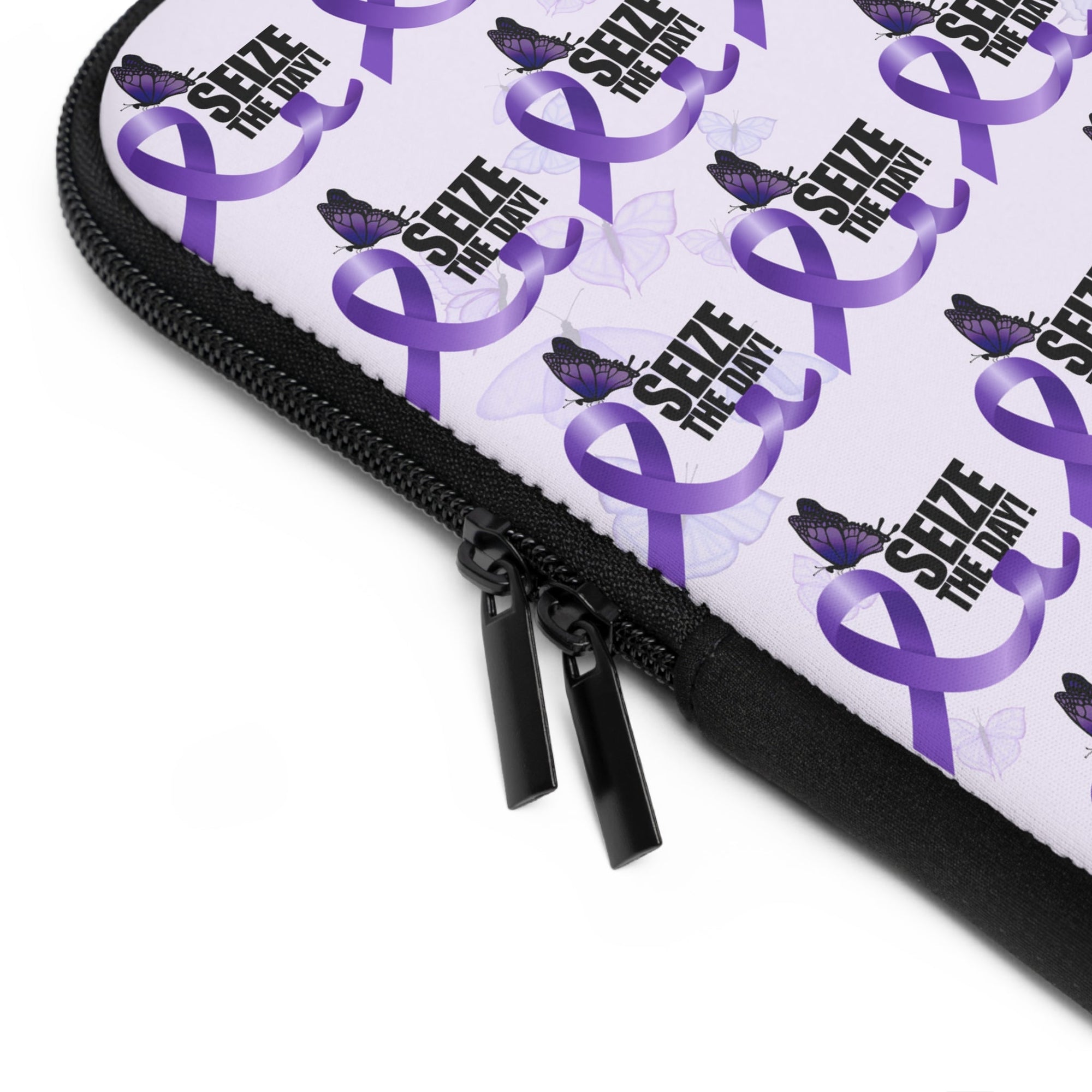 Purple Epilepsy Awareness Laptop Sleeve - Accessories, Tech, Laptop Sleeves - EpiAl's Shop