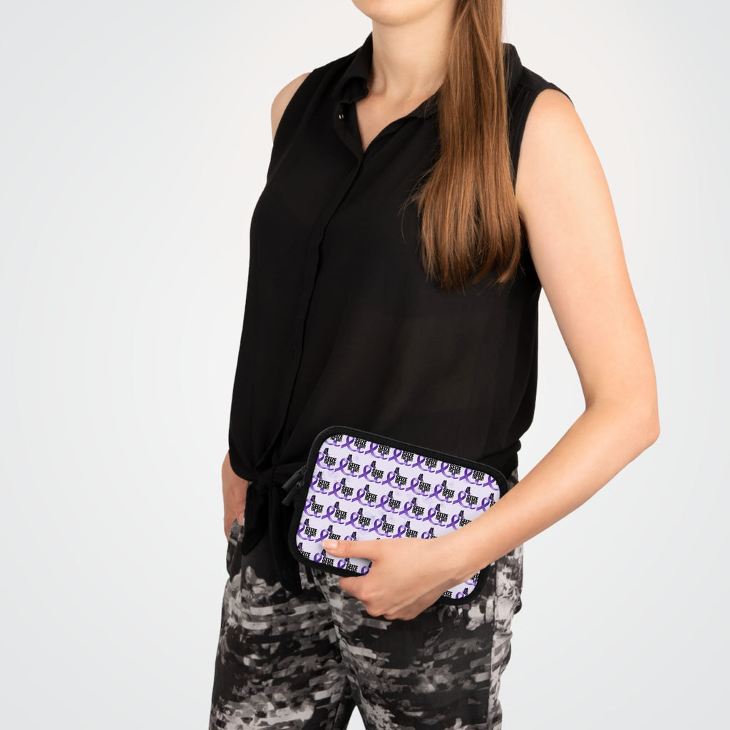 Purple Epilepsy Awareness Laptop Sleeve - Accessories, Tech, Laptop Sleeves - EpiAl's Shop