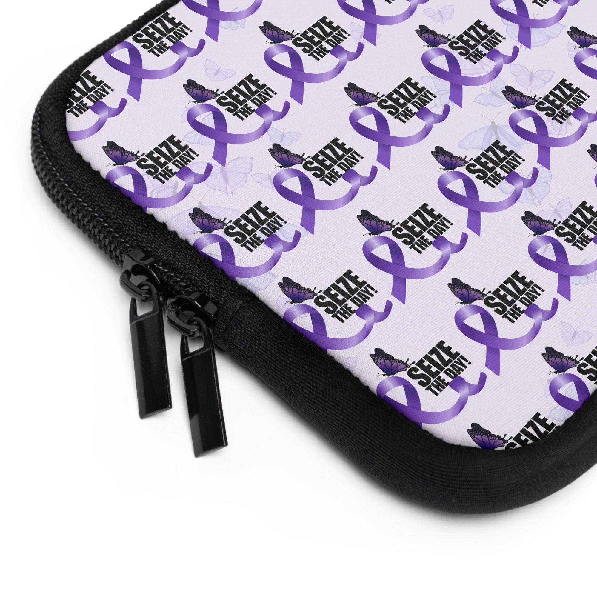 Purple Epilepsy Awareness Laptop Sleeve - Accessories, Tech, Laptop Sleeves - EpiAl's Shop