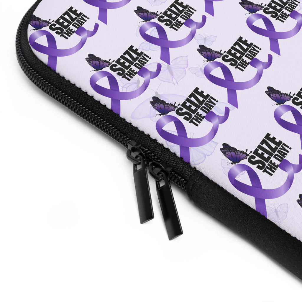 Purple Epilepsy Awareness Laptop Sleeve - Accessories, Tech, Laptop Sleeves - EpiAl's Shop
