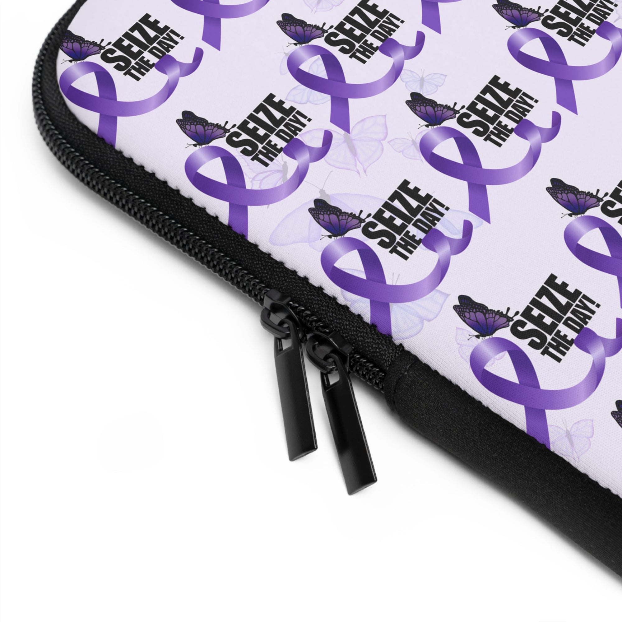 Purple Epilepsy Awareness Laptop Sleeve - Accessories, Tech, Laptop Sleeves - EpiAl's Shop