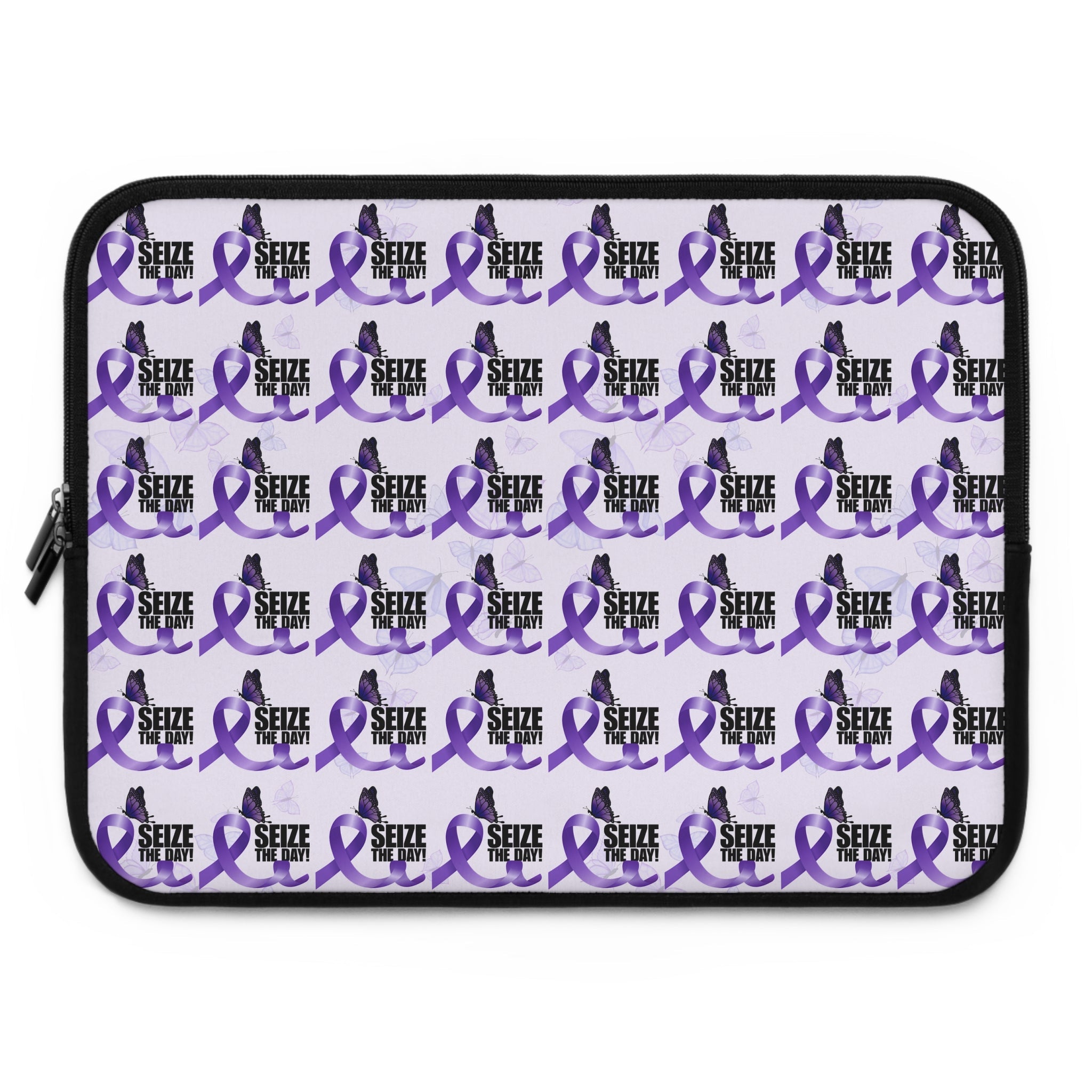 Purple Epilepsy Awareness Laptop Sleeve - Accessories, Tech, Laptop Sleeves - EpiAl's Shop