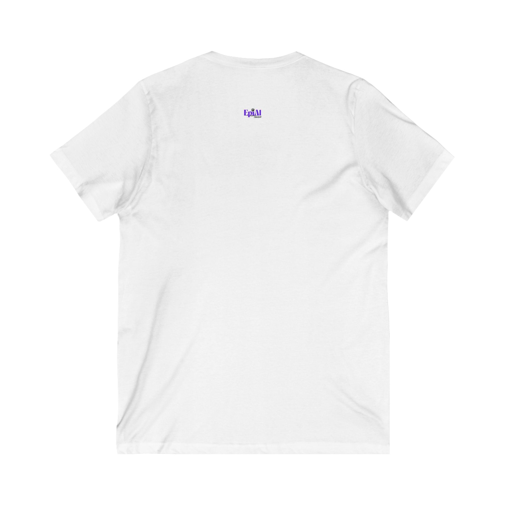 Purple Epilepsy Awareness V - Neck Tee, Awareness Shirt - Clothing, T-shirts - EpiAl's Shop