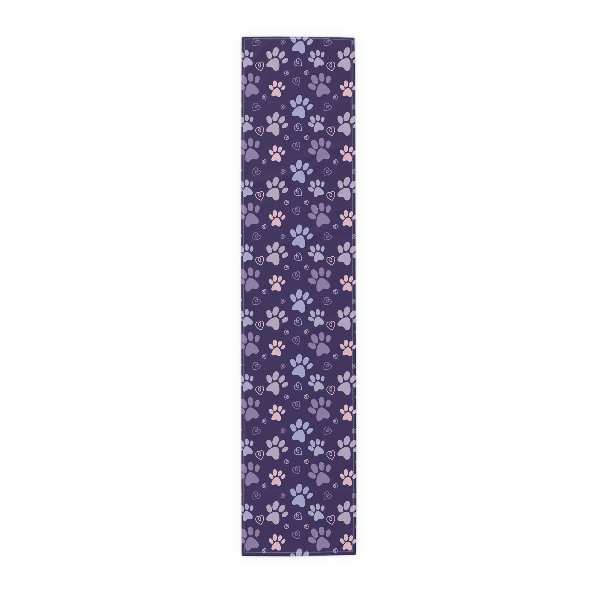 Purple Paw Delight Table Runner (Cotton, Poly) - Home Decor - Epileptic Al’s Shop