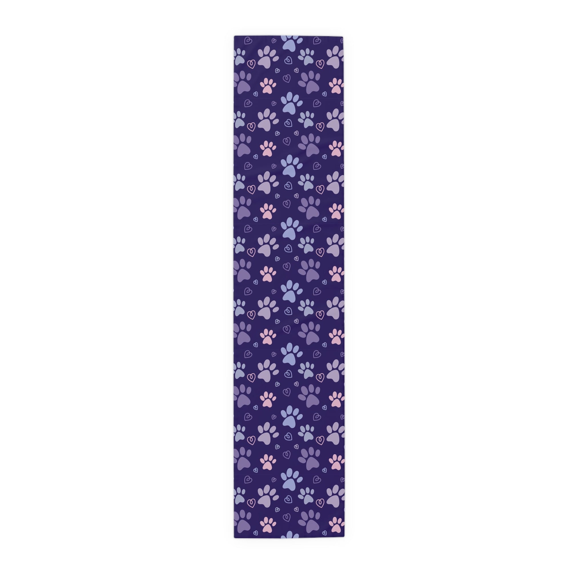 Purple Paw Delight Table Runner (Cotton, Poly) - Home Decor - Epileptic Al’s Shop