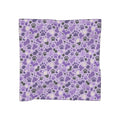 Purple Paw Print Scarf | Cat & Dog Lover Square Scarf - Clothing, Women, Scarves - EpiAl's Shop