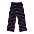 Purple Ribbon and Lightning Epilepsy Awareness Pajama Pants - Clothing, Unisex, Pajamas, Pants - EpiAl's Shop