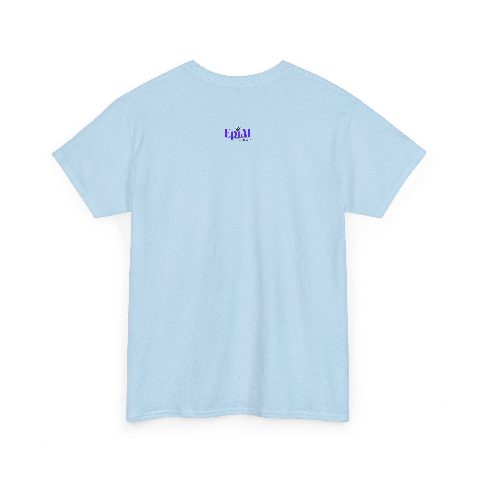 Purple Ribbon Epilepsy Awareness Unisex Heavy Cotton Tee - T-Shirt - EpiAl's Shop