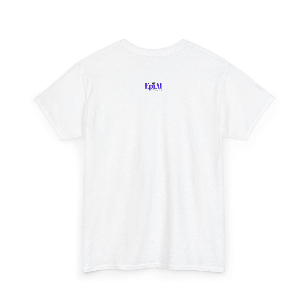 Purple Ribbon Epilepsy Awareness Unisex Heavy Cotton Tee - T-Shirt - EpiAl's Shop