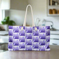 Purple Ribbon Epilepsy Awareness Weekender Bag - Bags, Handbag - EpiAl's Shop