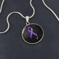 Purple Ribbon Necklace - EpiAl's Shop