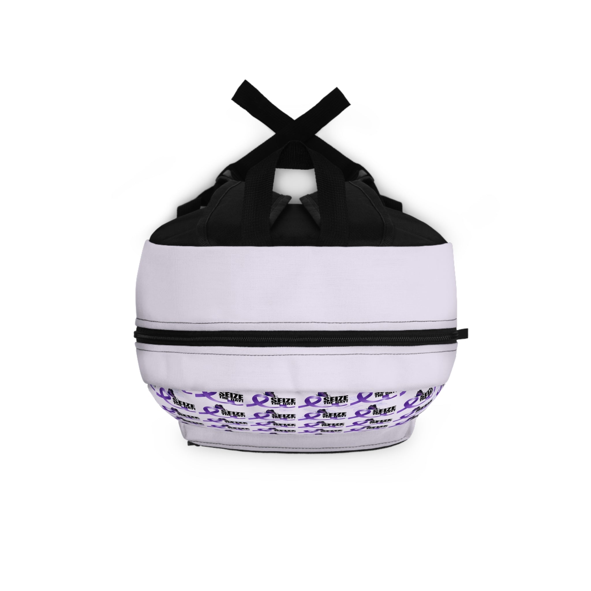 Purple Ribbon Seize the Day Backpack - Bags, Backpack - EpiAl's Shop