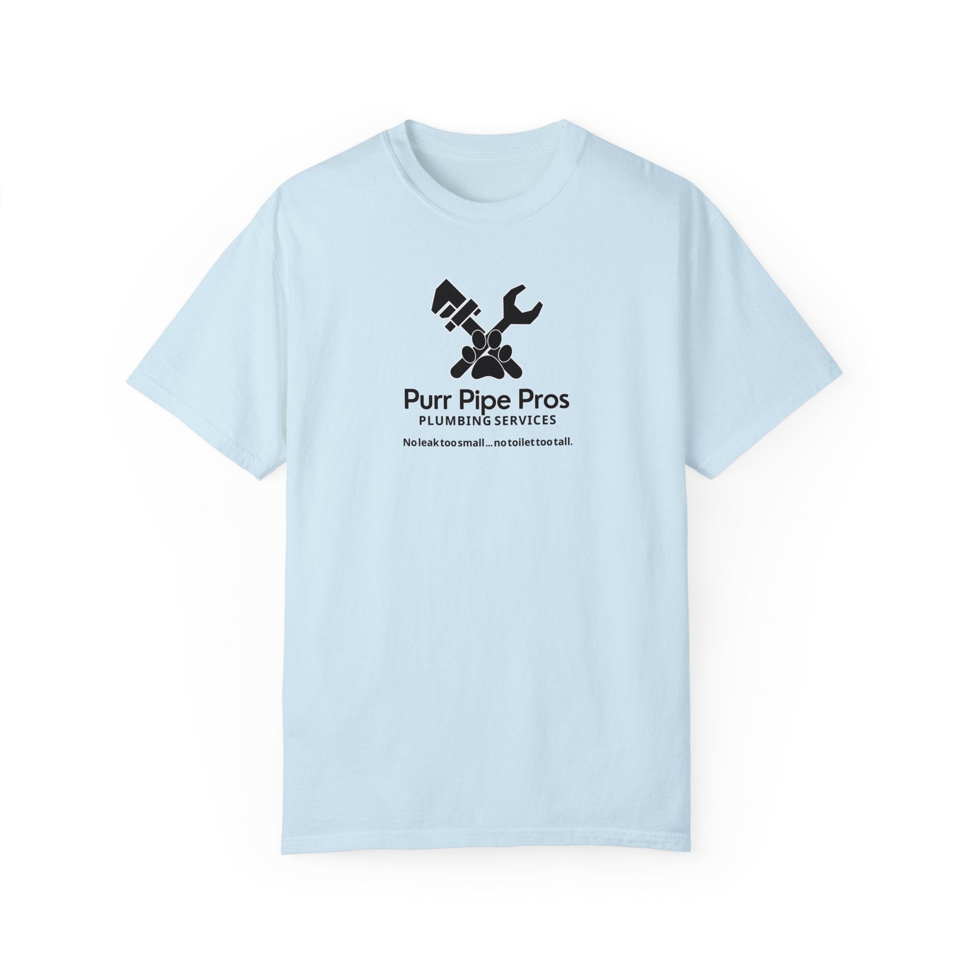 Purr Pipe Pros Unisex Garment - Dyed T - shirt - T - Shirt - Epileptic Al’s Shop
