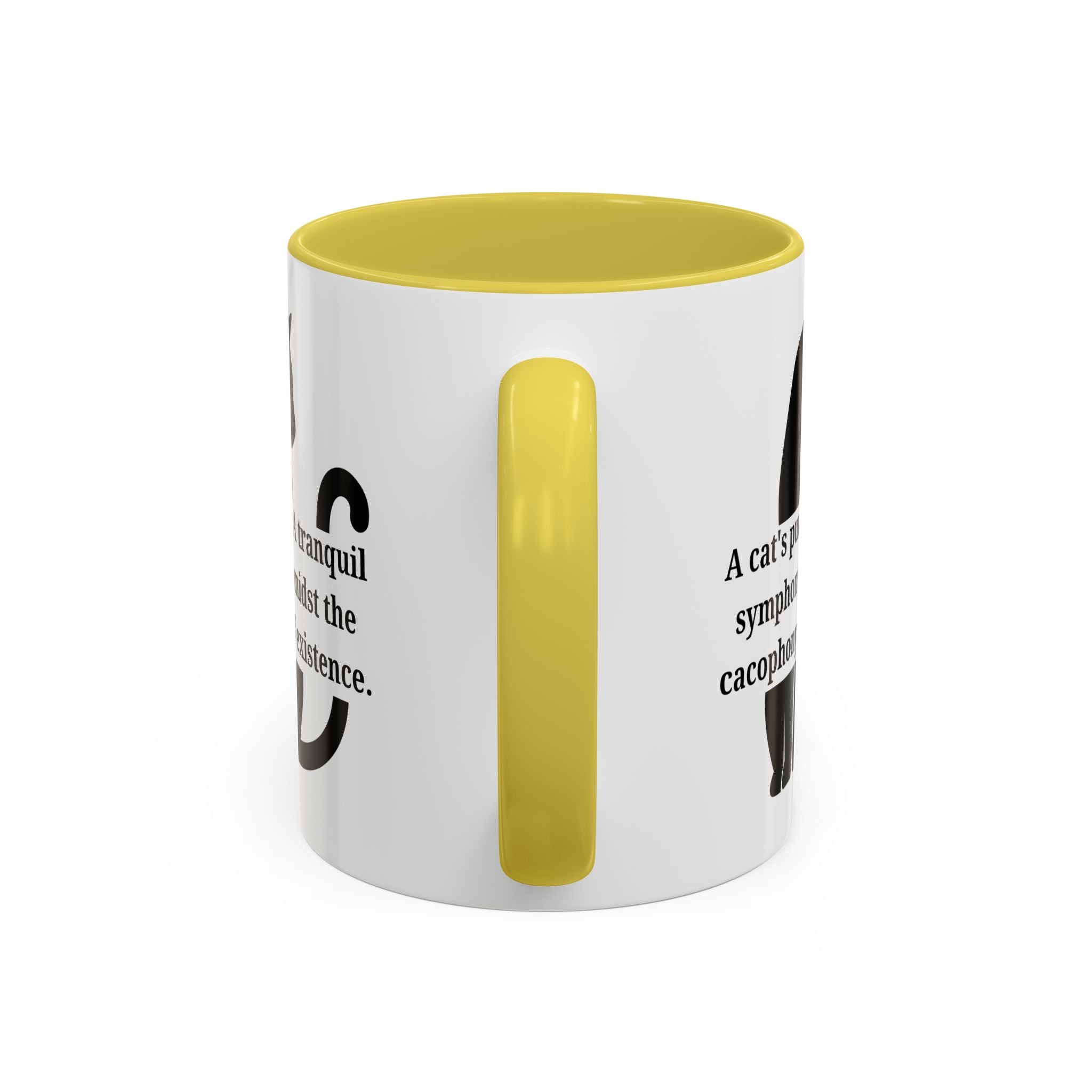 Purr Prose: Cacophony of Life Colorful Mugs (11oz, 15oz) - Drinkware, Coffee Mugs - EpiAl's Shop