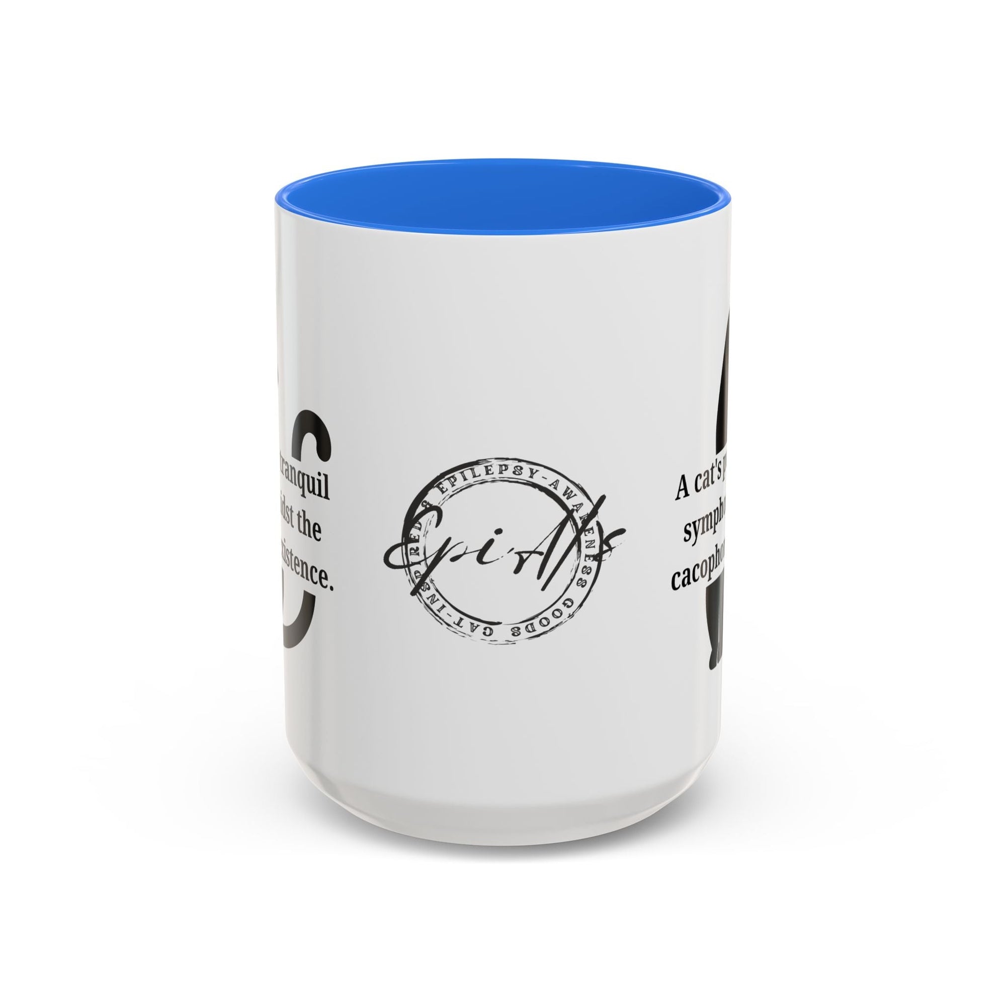 Purr Prose: Cacophony of Life Colorful Mugs (11oz, 15oz) - Drinkware, Coffee Mugs - EpiAl's Shop