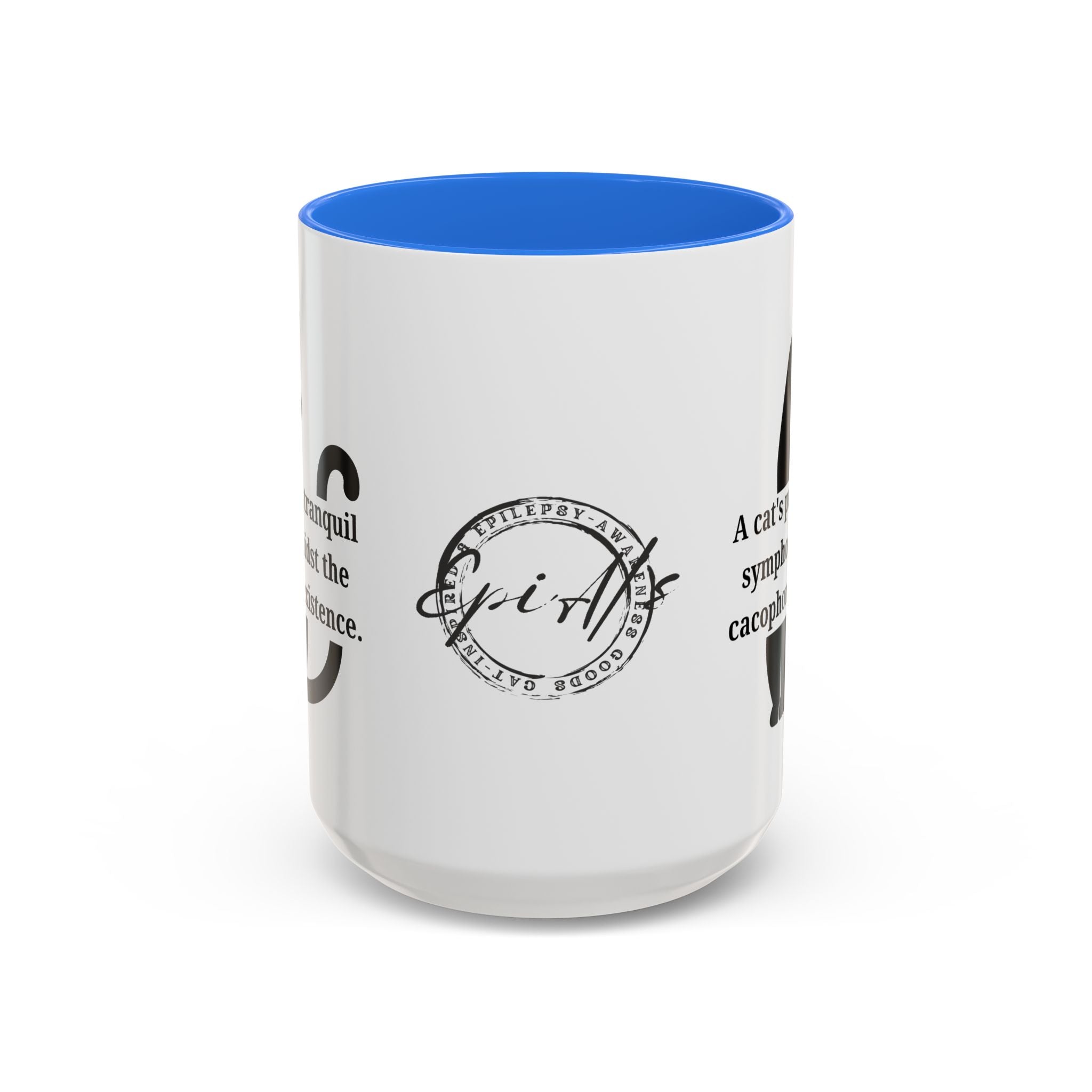Purr Prose: Cacophony of Life Colorful Mugs (11oz, 15oz) - Drinkware, Coffee Mugs - EpiAl's Shop