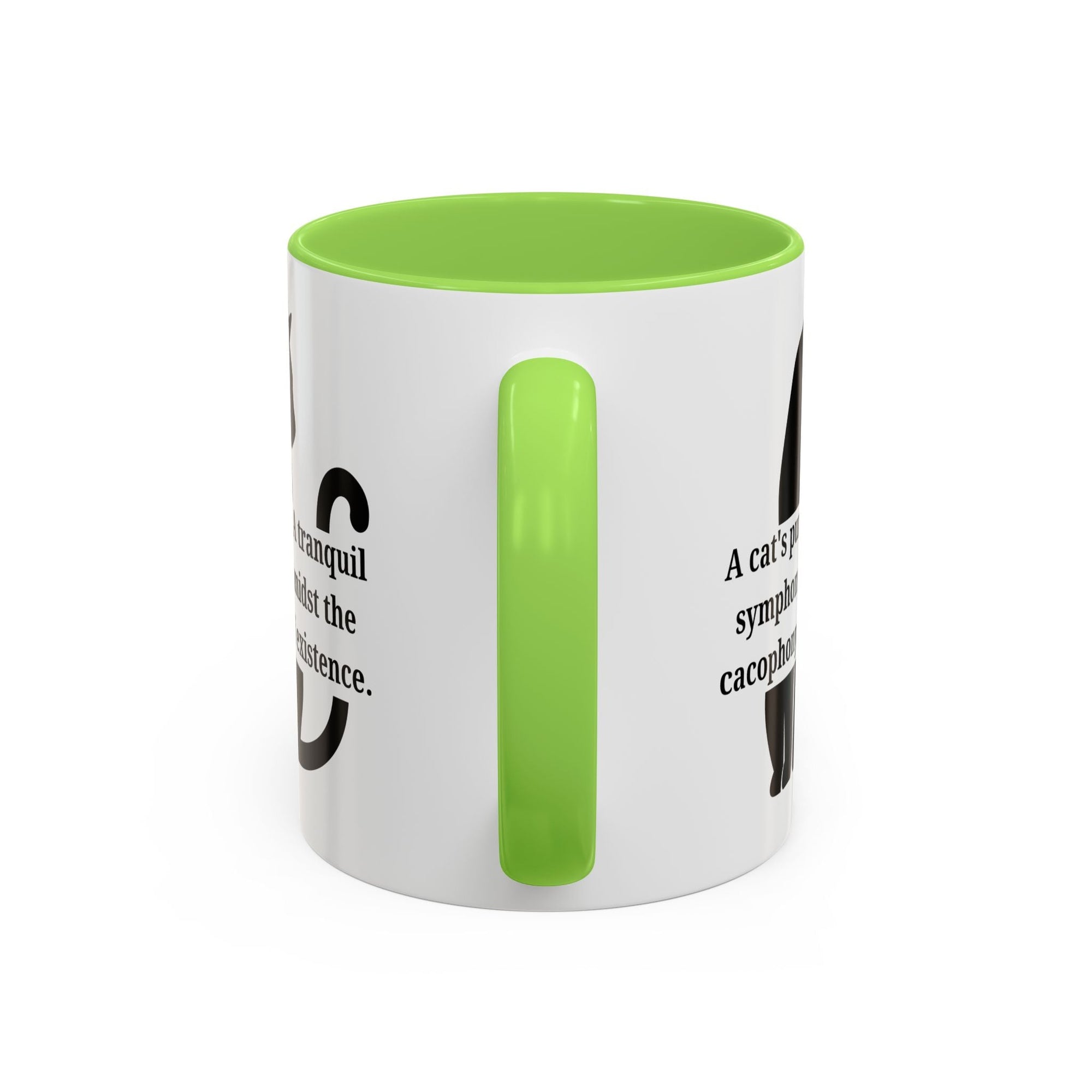 Purr Prose: Cacophony of Life Colorful Mugs (11oz, 15oz) - Drinkware, Coffee Mugs - EpiAl's Shop