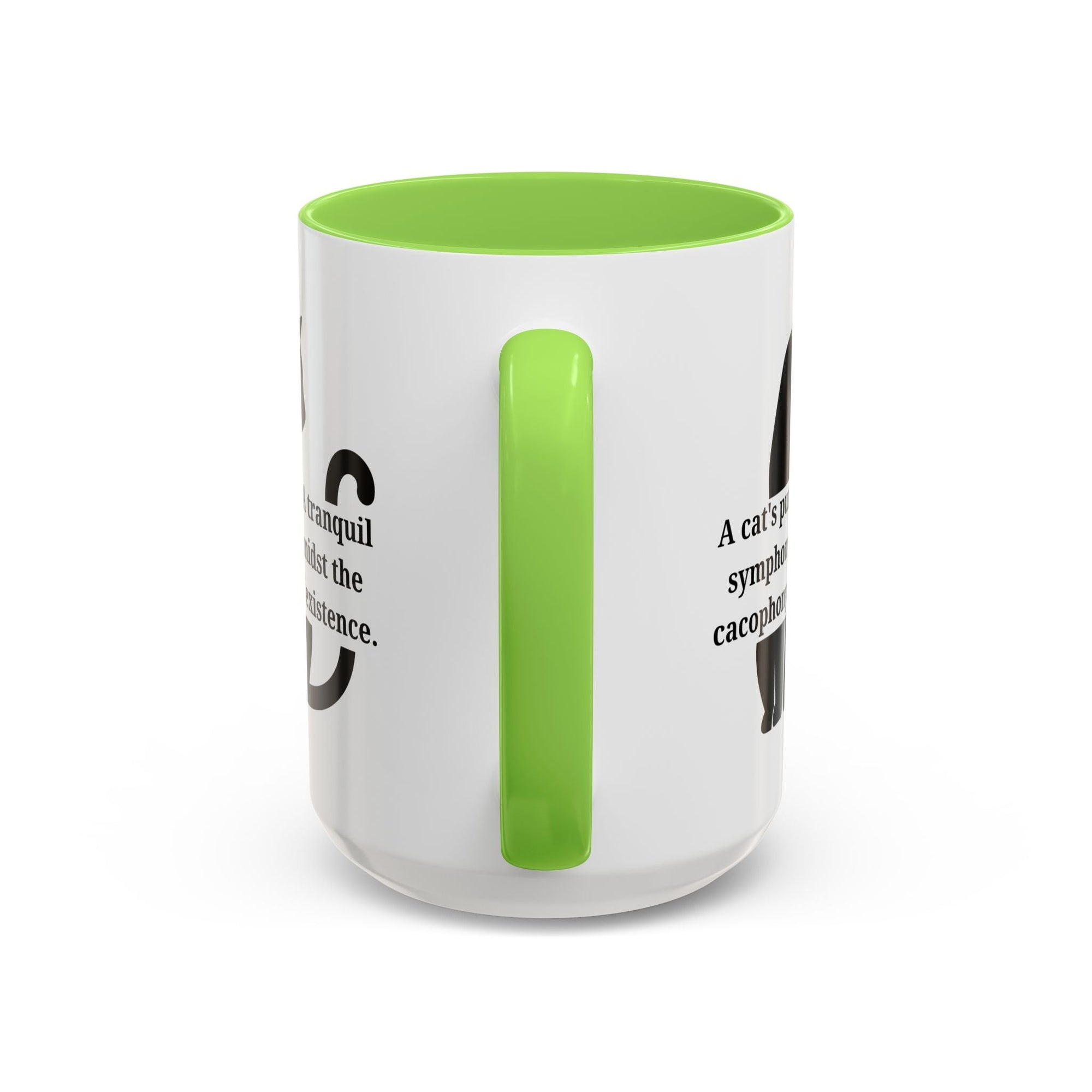 Purr Prose: Cacophony of Life Colorful Mugs (11oz, 15oz) - Drinkware, Coffee Mugs - EpiAl's Shop