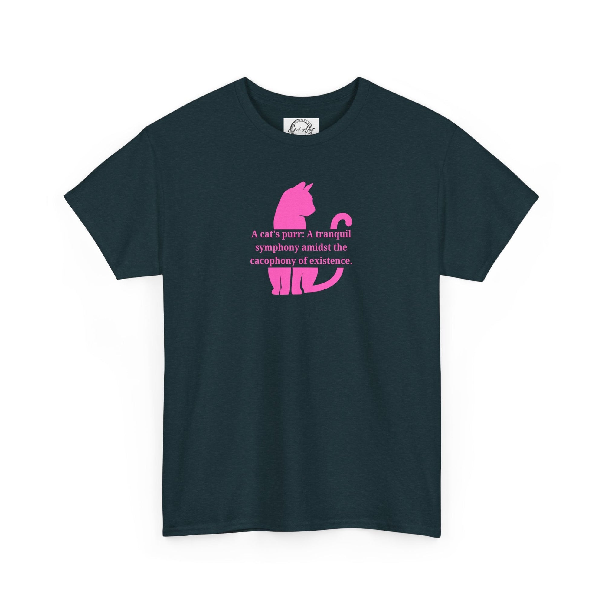 Purr Prose: Cacophony of Life Unisex Heavy Cotton Tee - Clothing, T-shirts - EpiAl's Shop