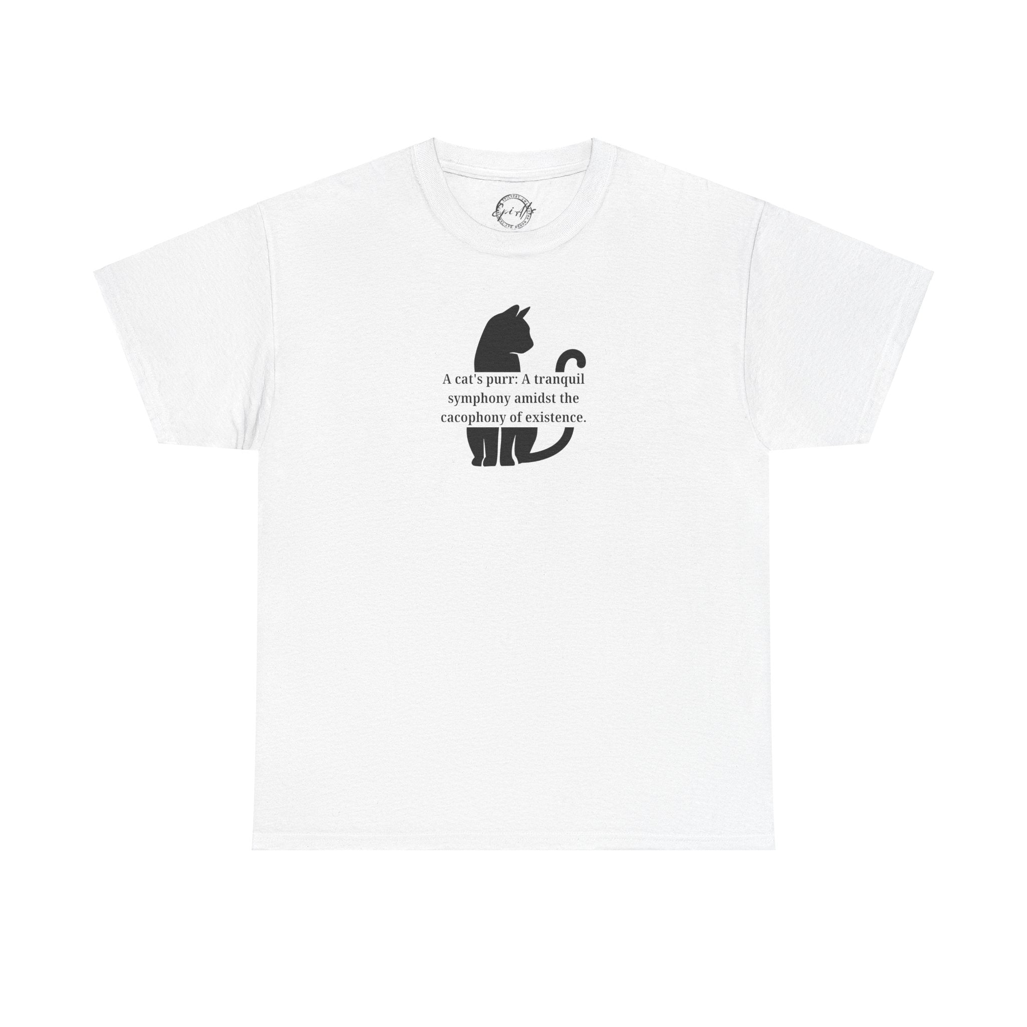 Purr Prose: Cacophony of Life Unisex Heavy Cotton Tee - Clothing, T-shirts - EpiAl's Shop