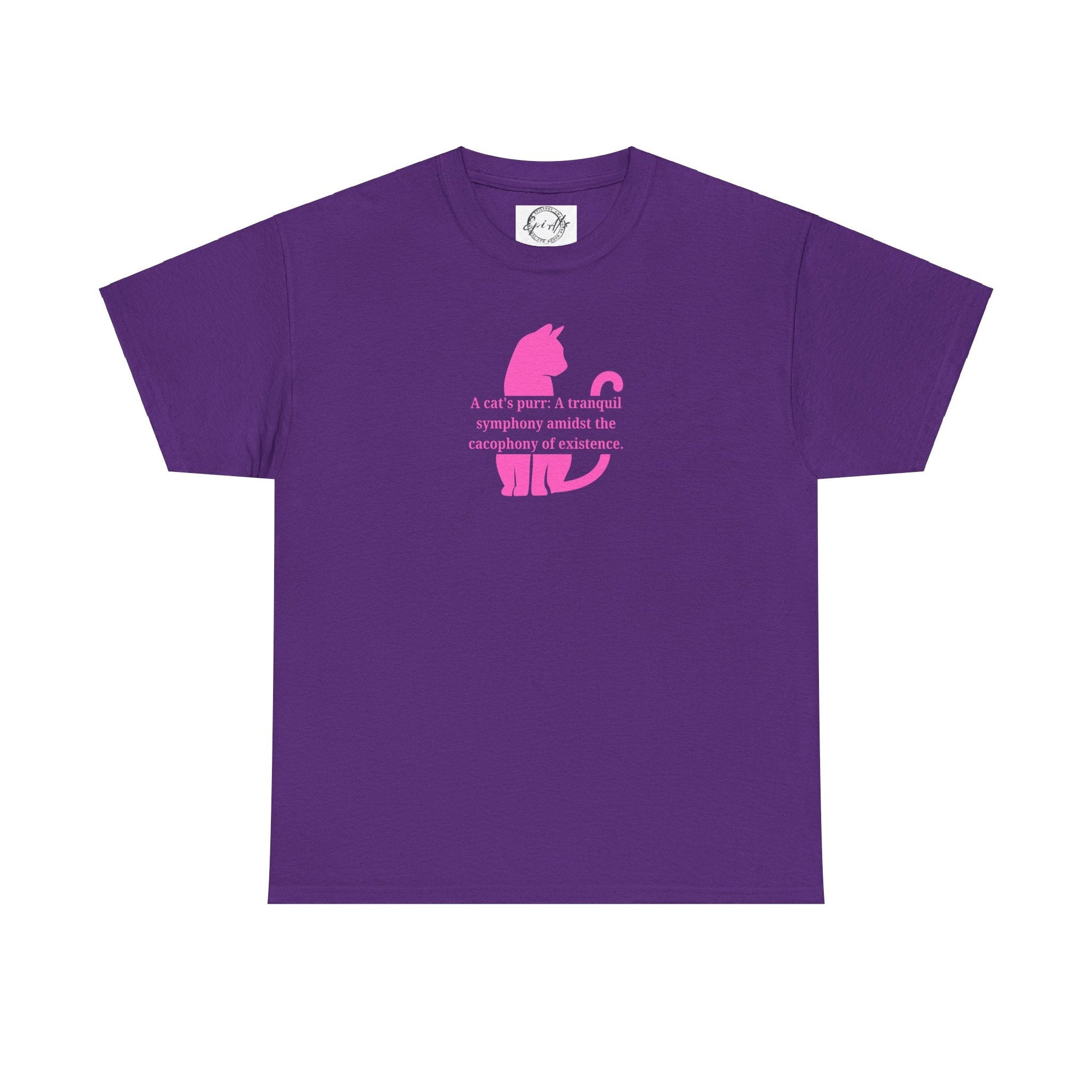 Purr Prose: Cacophony of Life Unisex Heavy Cotton Tee - Clothing, T-shirts - EpiAl's Shop
