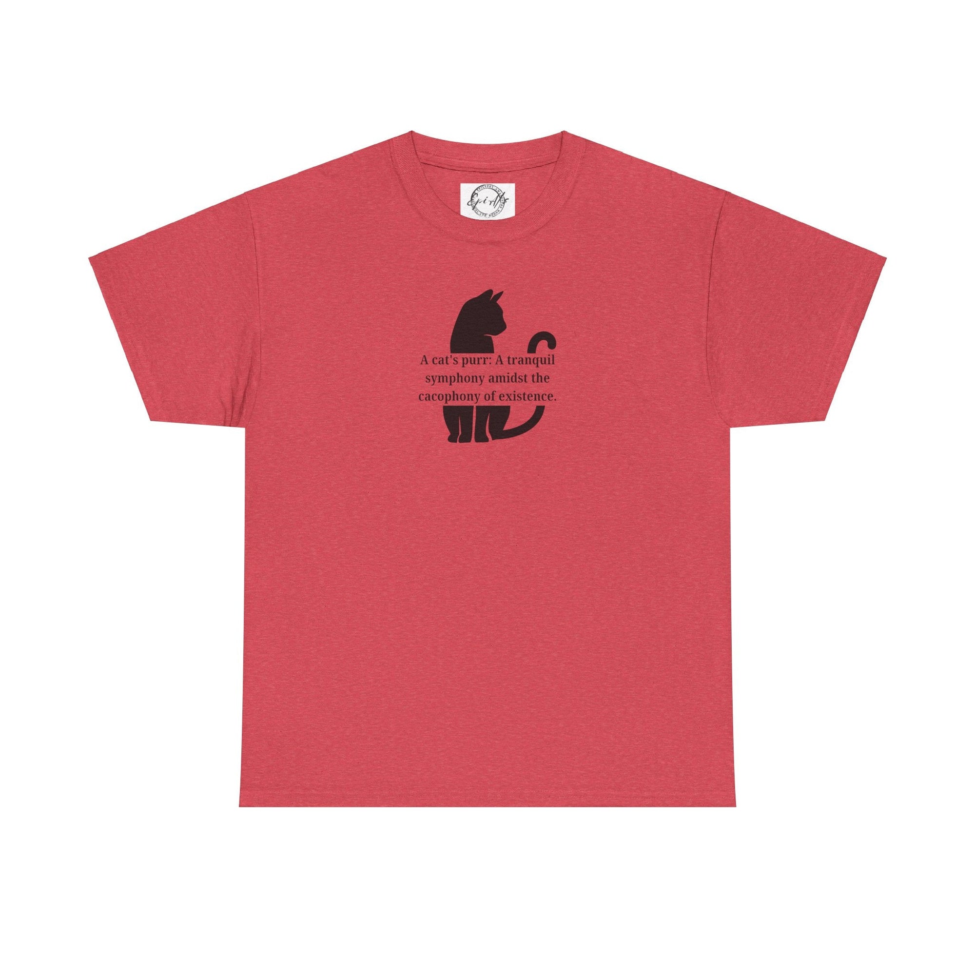 Purr Prose: Cacophony of Life Unisex Heavy Cotton Tee - Clothing, T-shirts - EpiAl's Shop