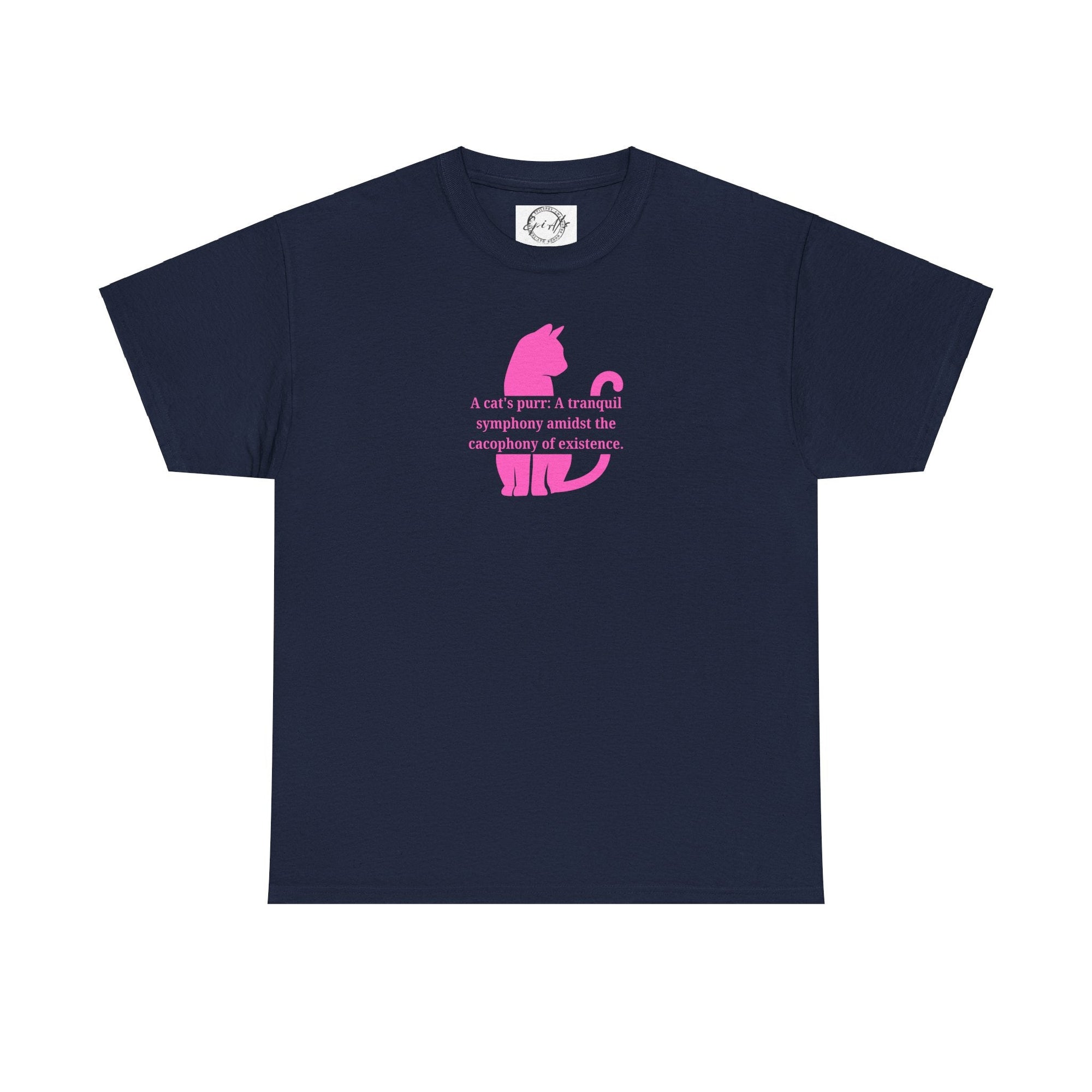 Purr Prose: Cacophony of Life Unisex Heavy Cotton Tee - Clothing, T-shirts - EpiAl's Shop