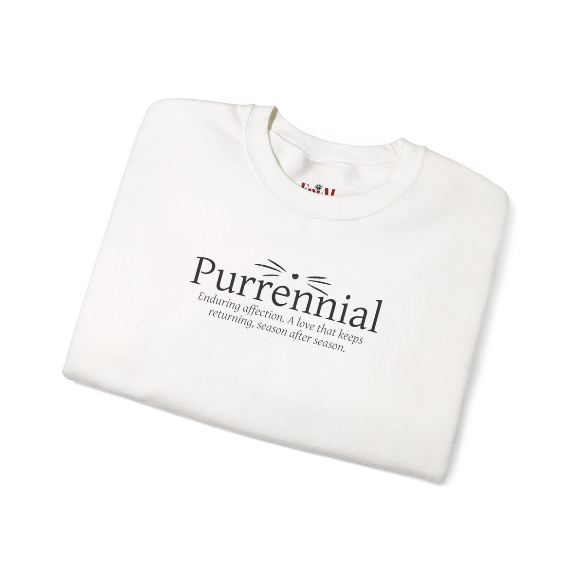 Purrennial Crewneck Sweatshirt - Clothing, Unisex, Sweatshirts - EpiAl's Shop